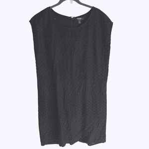 OLD NAVY‎ Black Eyelet Cap Sleeve Ladies Dress, M